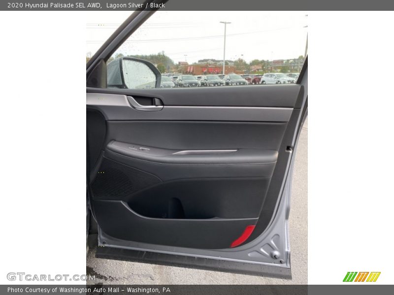 Lagoon Silver / Black 2020 Hyundai Palisade SEL AWD