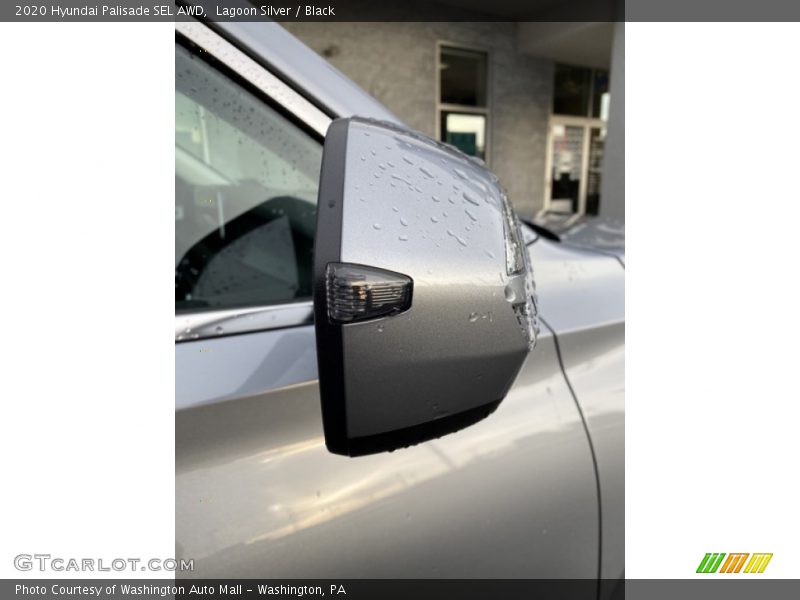 Lagoon Silver / Black 2020 Hyundai Palisade SEL AWD