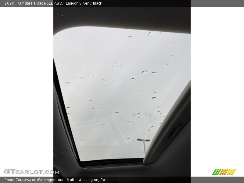 Lagoon Silver / Black 2020 Hyundai Palisade SEL AWD