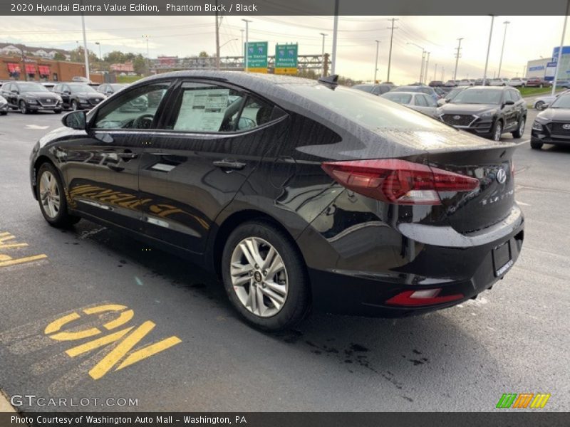 Phantom Black / Black 2020 Hyundai Elantra Value Edition