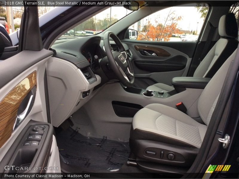 Blue Steel Metallic / Medium Ash Gray/­Jet Black 2018 GMC Terrain SLE