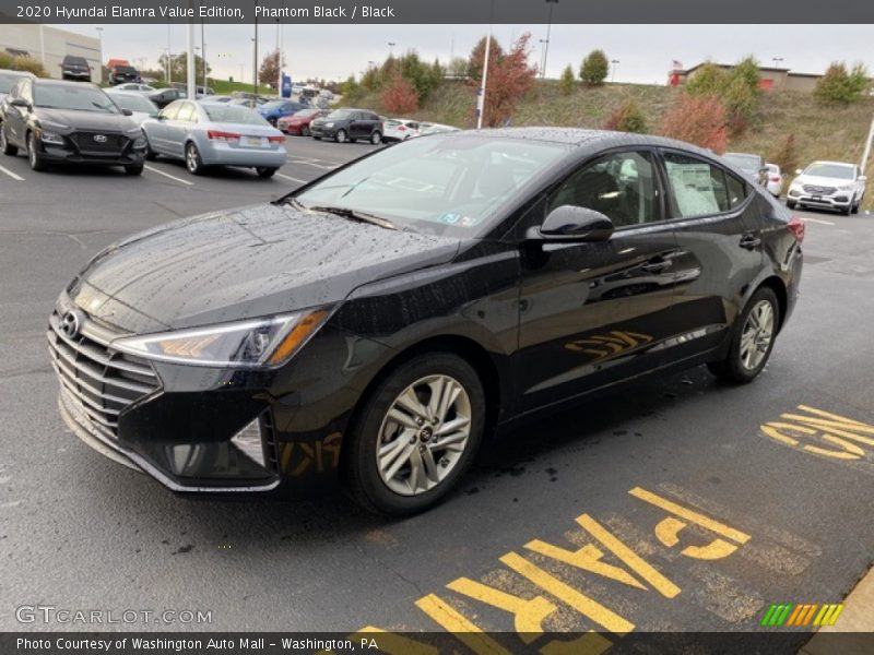 Phantom Black / Black 2020 Hyundai Elantra Value Edition
