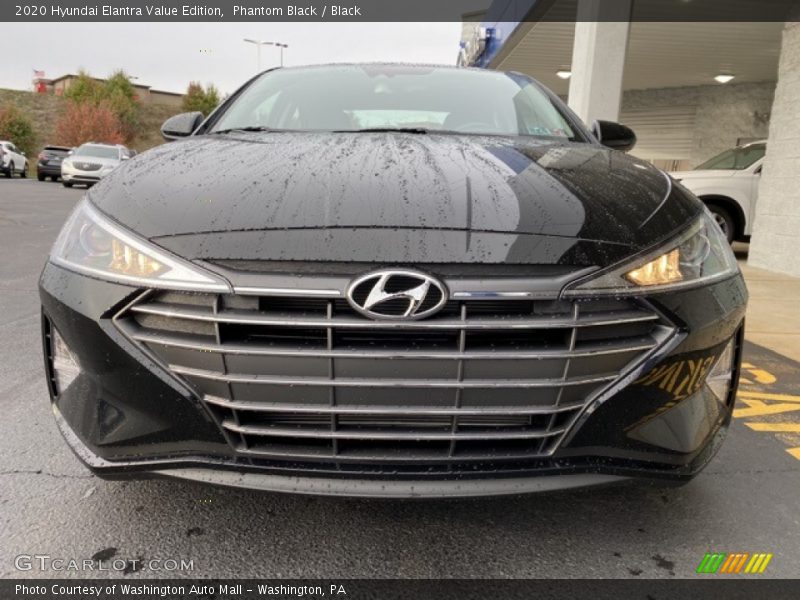 Phantom Black / Black 2020 Hyundai Elantra Value Edition