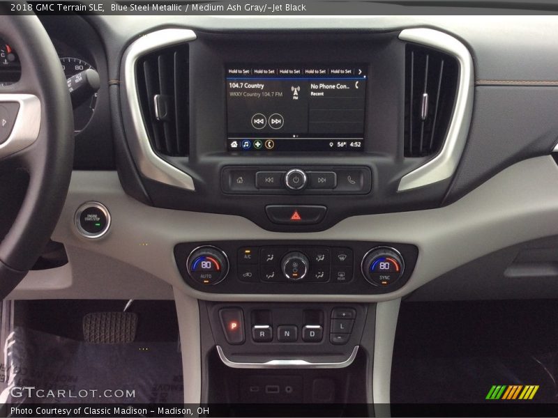 Blue Steel Metallic / Medium Ash Gray/­Jet Black 2018 GMC Terrain SLE
