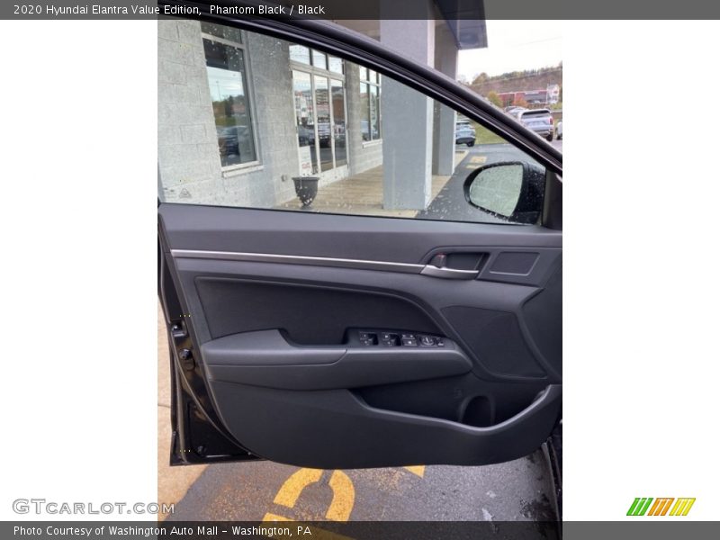 Phantom Black / Black 2020 Hyundai Elantra Value Edition