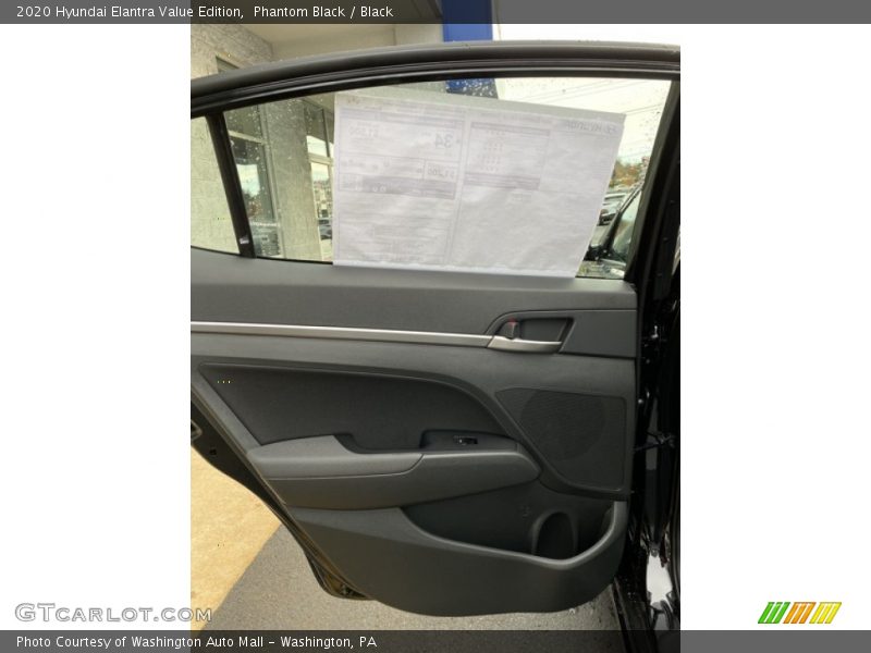 Phantom Black / Black 2020 Hyundai Elantra Value Edition