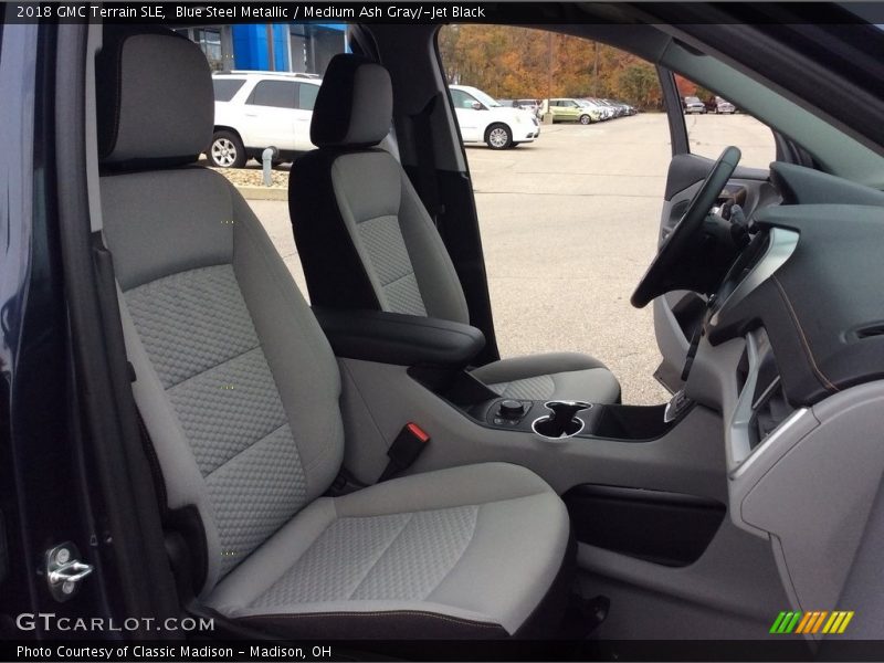 Blue Steel Metallic / Medium Ash Gray/­Jet Black 2018 GMC Terrain SLE