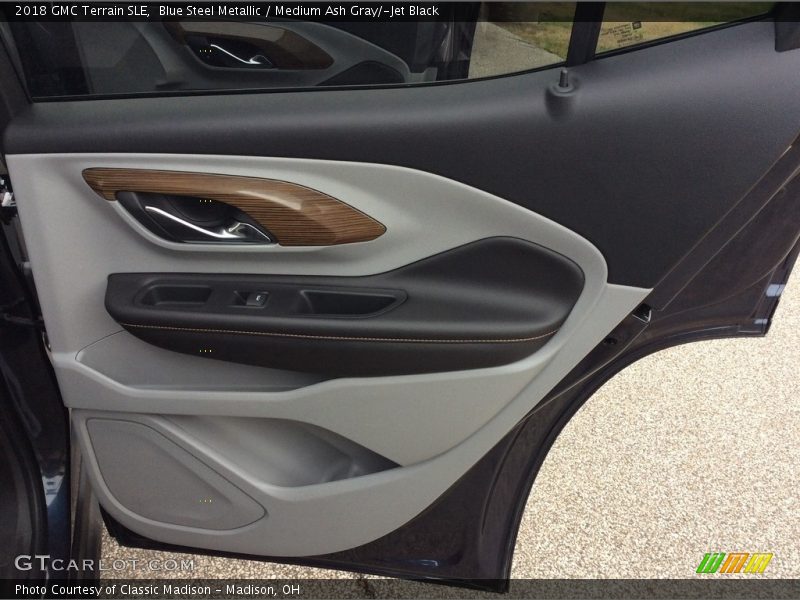 Blue Steel Metallic / Medium Ash Gray/­Jet Black 2018 GMC Terrain SLE