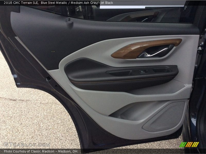 Blue Steel Metallic / Medium Ash Gray/­Jet Black 2018 GMC Terrain SLE