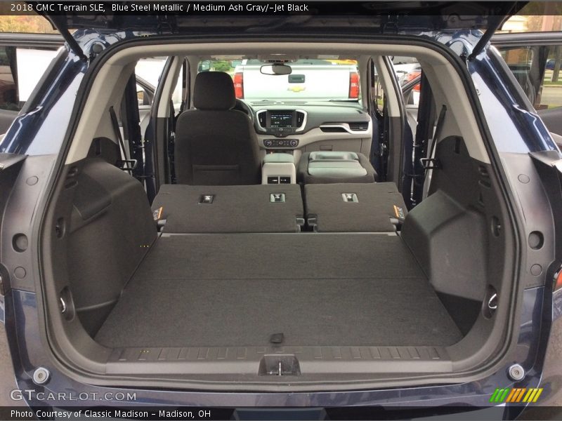 Blue Steel Metallic / Medium Ash Gray/­Jet Black 2018 GMC Terrain SLE