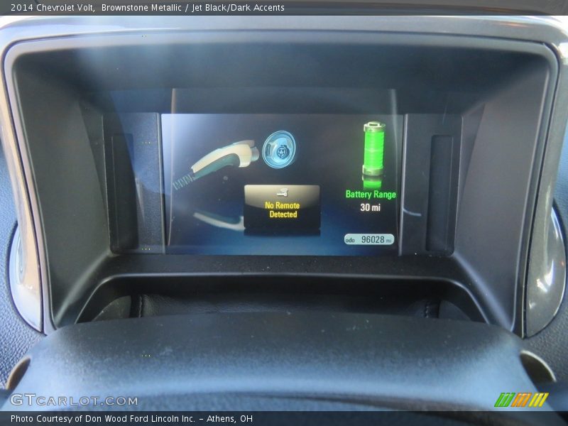 Brownstone Metallic / Jet Black/Dark Accents 2014 Chevrolet Volt