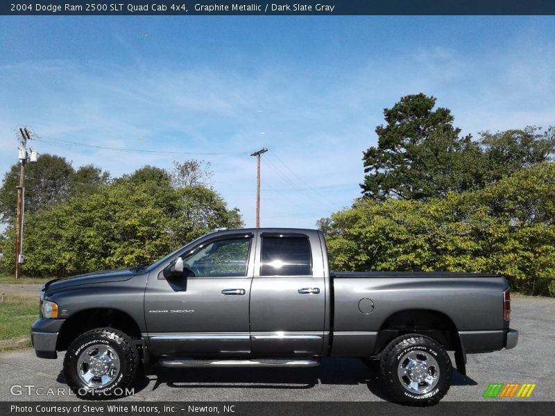 Graphite Metallic / Dark Slate Gray 2004 Dodge Ram 2500 SLT Quad Cab 4x4