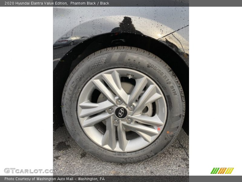 Phantom Black / Black 2020 Hyundai Elantra Value Edition