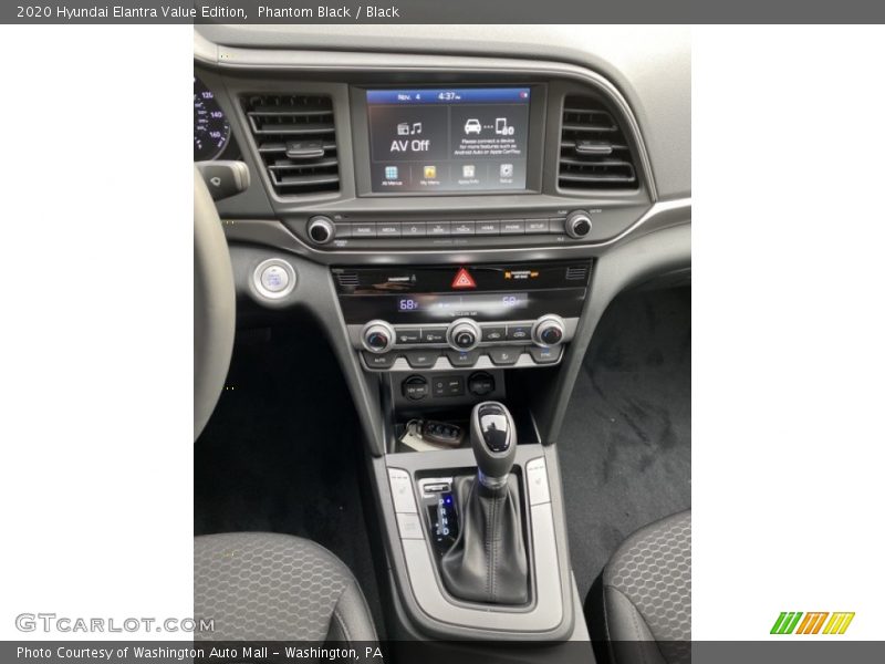Phantom Black / Black 2020 Hyundai Elantra Value Edition
