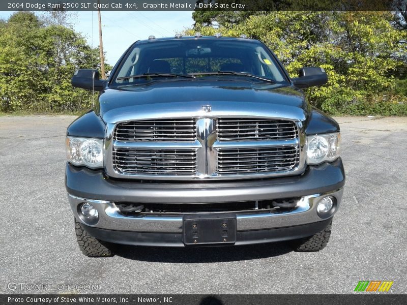Graphite Metallic / Dark Slate Gray 2004 Dodge Ram 2500 SLT Quad Cab 4x4