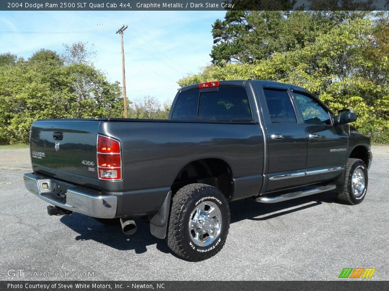 Graphite Metallic / Dark Slate Gray 2004 Dodge Ram 2500 SLT Quad Cab 4x4