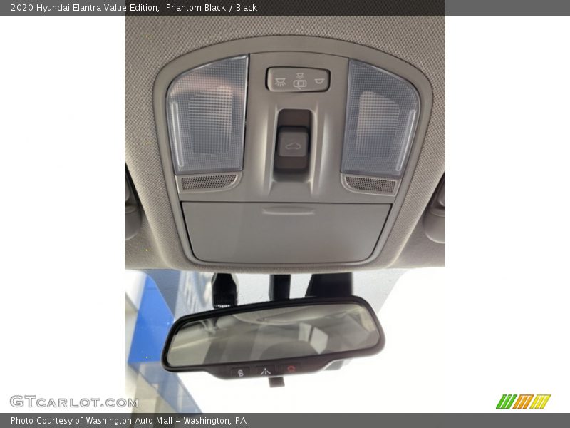 Phantom Black / Black 2020 Hyundai Elantra Value Edition