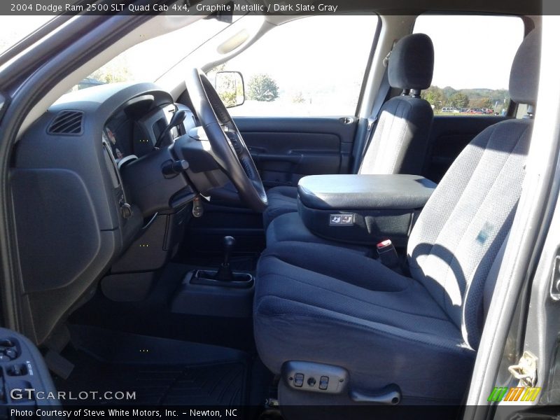 Graphite Metallic / Dark Slate Gray 2004 Dodge Ram 2500 SLT Quad Cab 4x4