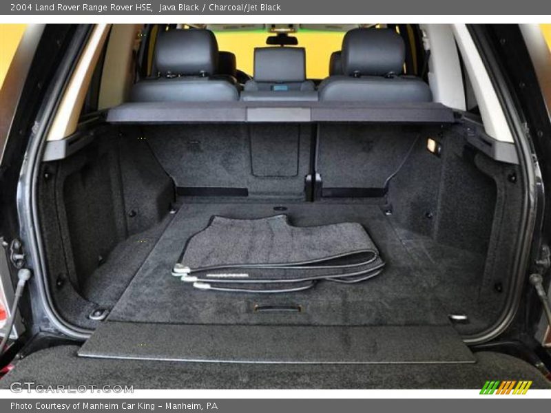 Java Black / Charcoal/Jet Black 2004 Land Rover Range Rover HSE