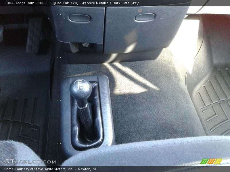 Graphite Metallic / Dark Slate Gray 2004 Dodge Ram 2500 SLT Quad Cab 4x4