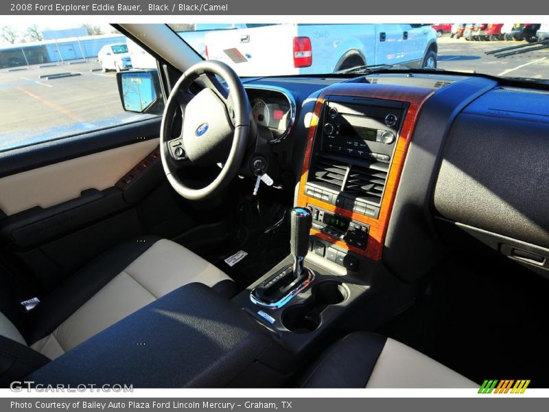 Black / Black/Camel 2008 Ford Explorer Eddie Bauer