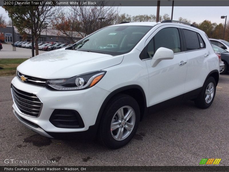 Summit White / Jet Black 2020 Chevrolet Trax LT AWD
