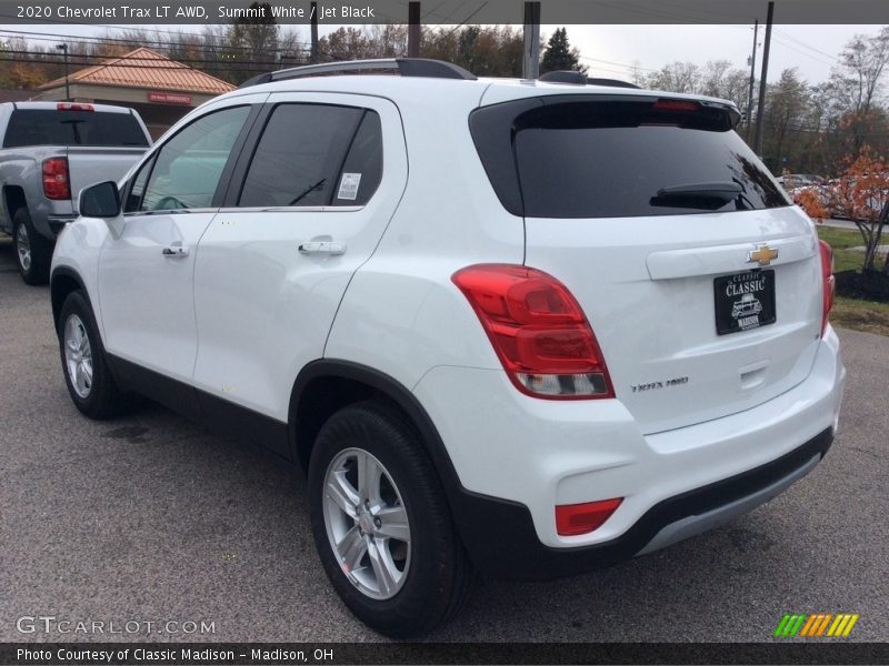 Summit White / Jet Black 2020 Chevrolet Trax LT AWD