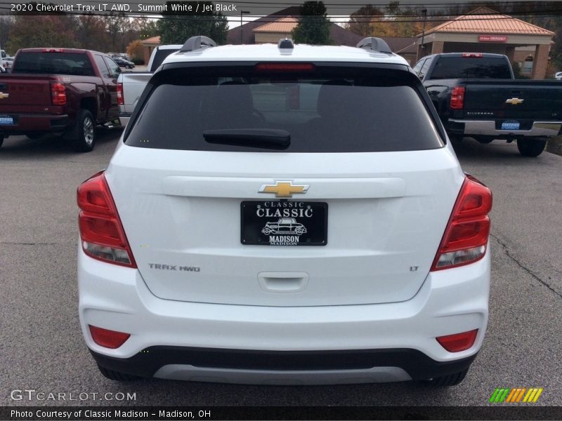 Summit White / Jet Black 2020 Chevrolet Trax LT AWD