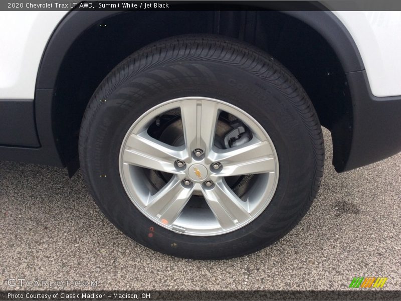 Summit White / Jet Black 2020 Chevrolet Trax LT AWD