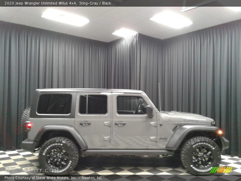  2020 Wrangler Unlimited Willys 4x4 Sting-Gray