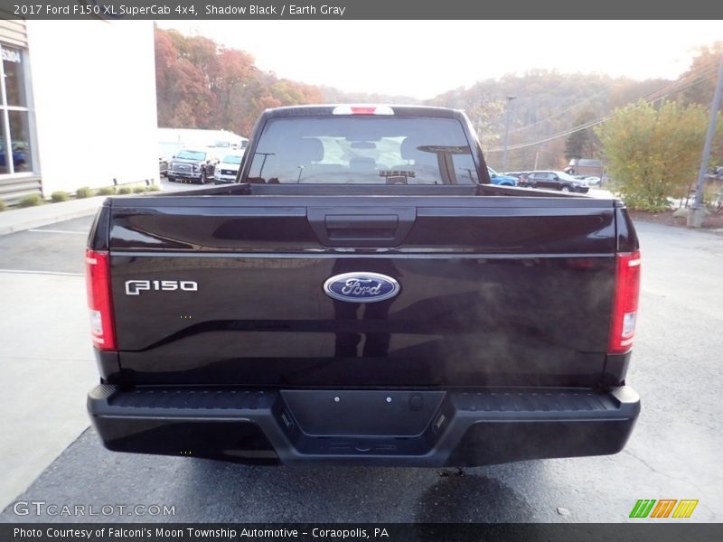 Shadow Black / Earth Gray 2017 Ford F150 XL SuperCab 4x4
