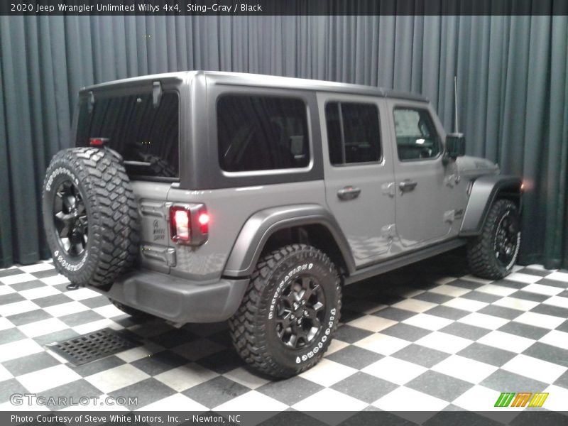 Sting-Gray / Black 2020 Jeep Wrangler Unlimited Willys 4x4