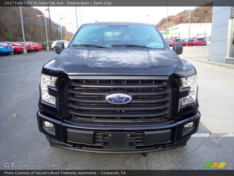 Shadow Black / Earth Gray 2017 Ford F150 XL SuperCab 4x4