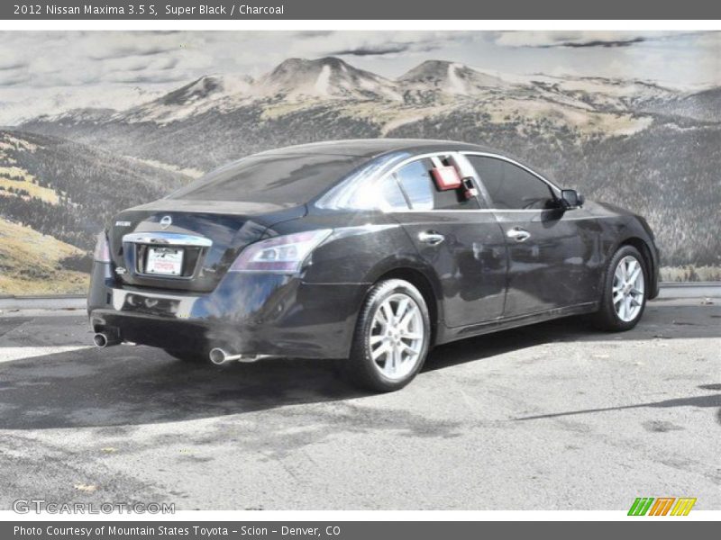 Super Black / Charcoal 2012 Nissan Maxima 3.5 S