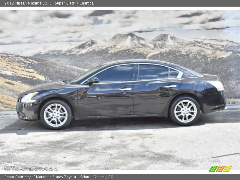 Super Black / Charcoal 2012 Nissan Maxima 3.5 S