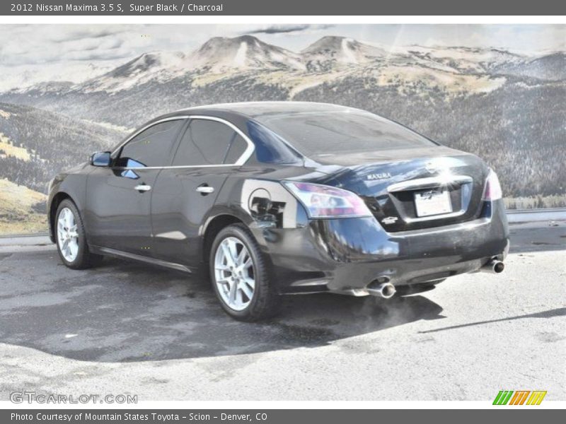 Super Black / Charcoal 2012 Nissan Maxima 3.5 S