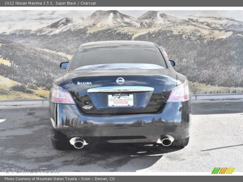 Super Black / Charcoal 2012 Nissan Maxima 3.5 S