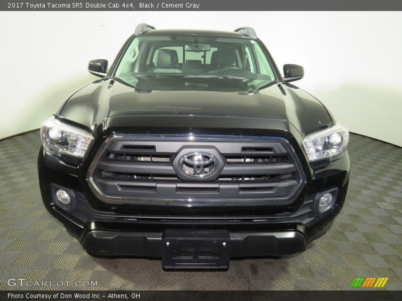 Black / Cement Gray 2017 Toyota Tacoma SR5 Double Cab 4x4