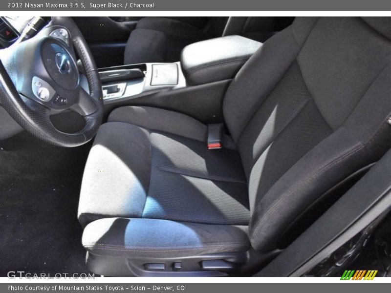 Super Black / Charcoal 2012 Nissan Maxima 3.5 S