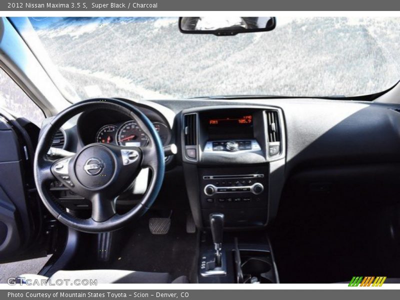Super Black / Charcoal 2012 Nissan Maxima 3.5 S
