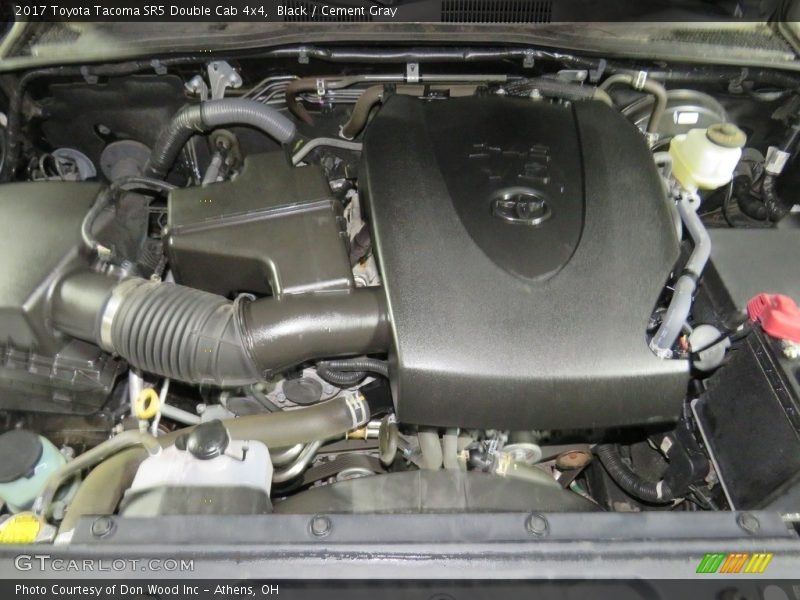 Black / Cement Gray 2017 Toyota Tacoma SR5 Double Cab 4x4