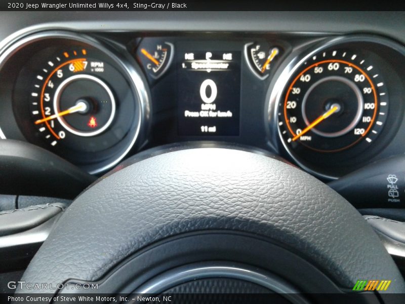 Sting-Gray / Black 2020 Jeep Wrangler Unlimited Willys 4x4