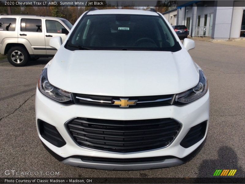 Summit White / Jet Black 2020 Chevrolet Trax LT AWD