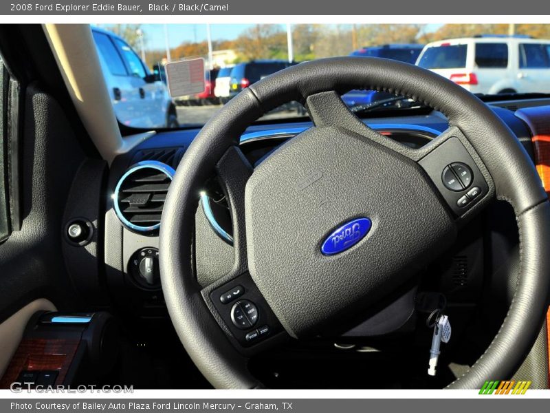 Black / Black/Camel 2008 Ford Explorer Eddie Bauer