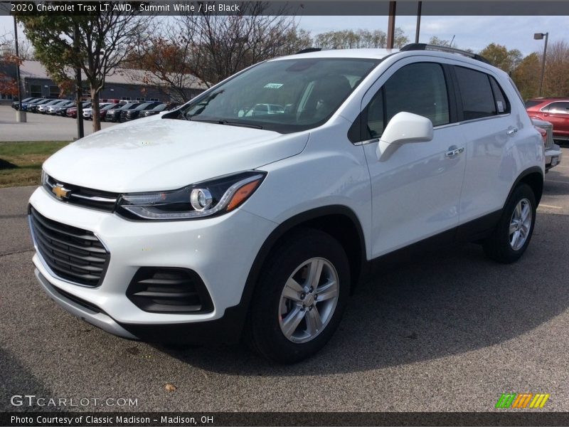 Summit White / Jet Black 2020 Chevrolet Trax LT AWD