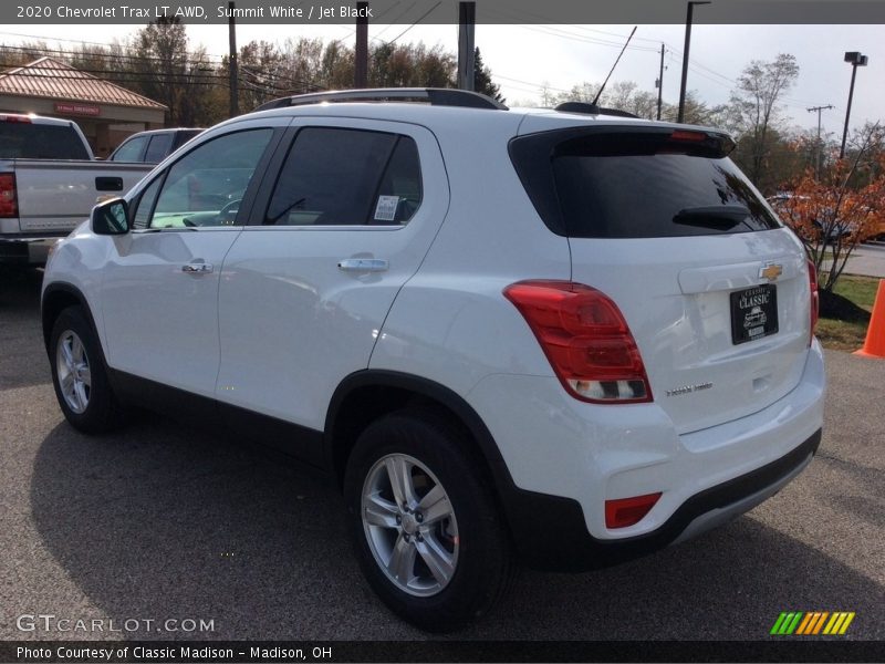 Summit White / Jet Black 2020 Chevrolet Trax LT AWD