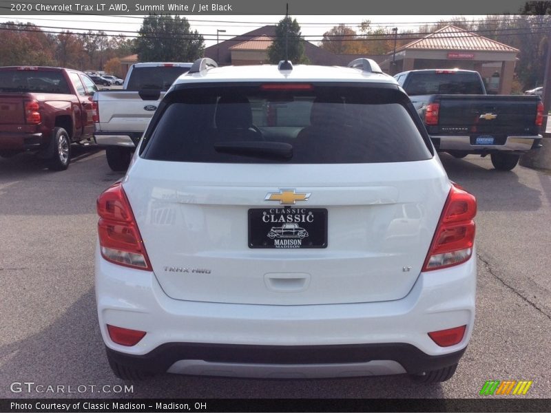 Summit White / Jet Black 2020 Chevrolet Trax LT AWD