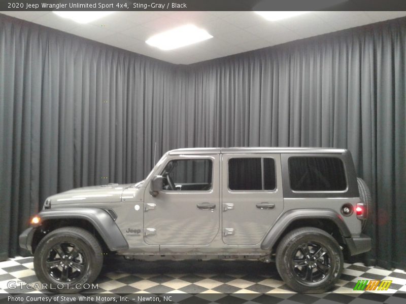 Sting-Gray / Black 2020 Jeep Wrangler Unlimited Sport 4x4