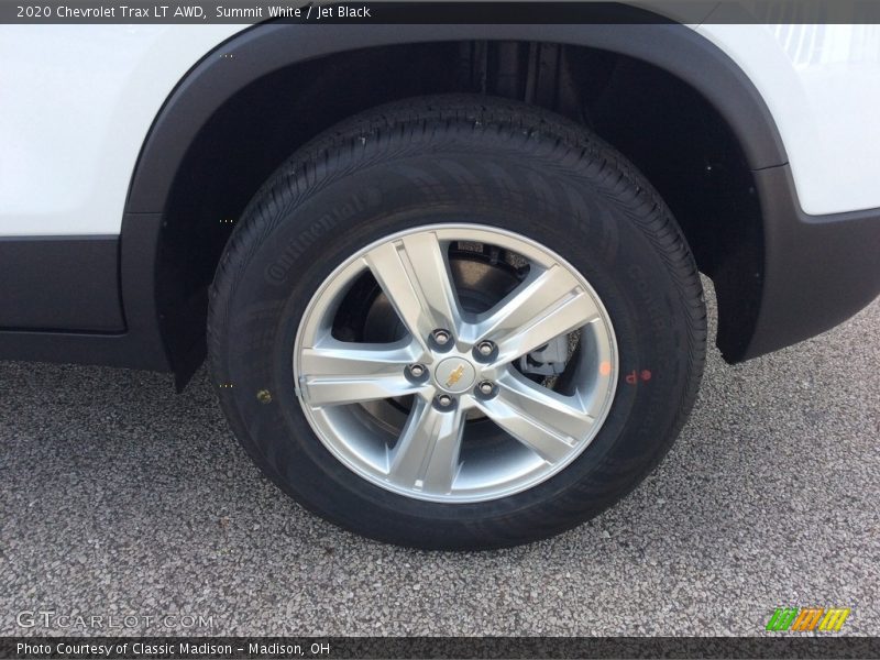 Summit White / Jet Black 2020 Chevrolet Trax LT AWD