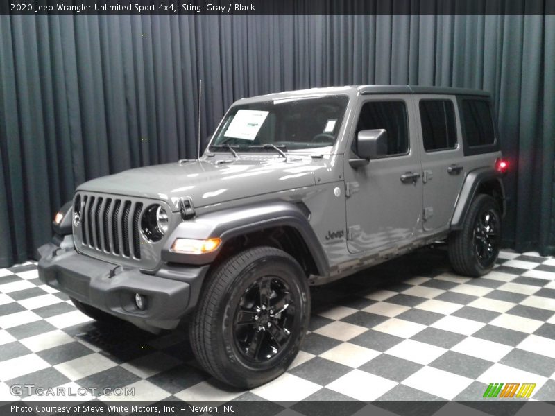 Sting-Gray / Black 2020 Jeep Wrangler Unlimited Sport 4x4